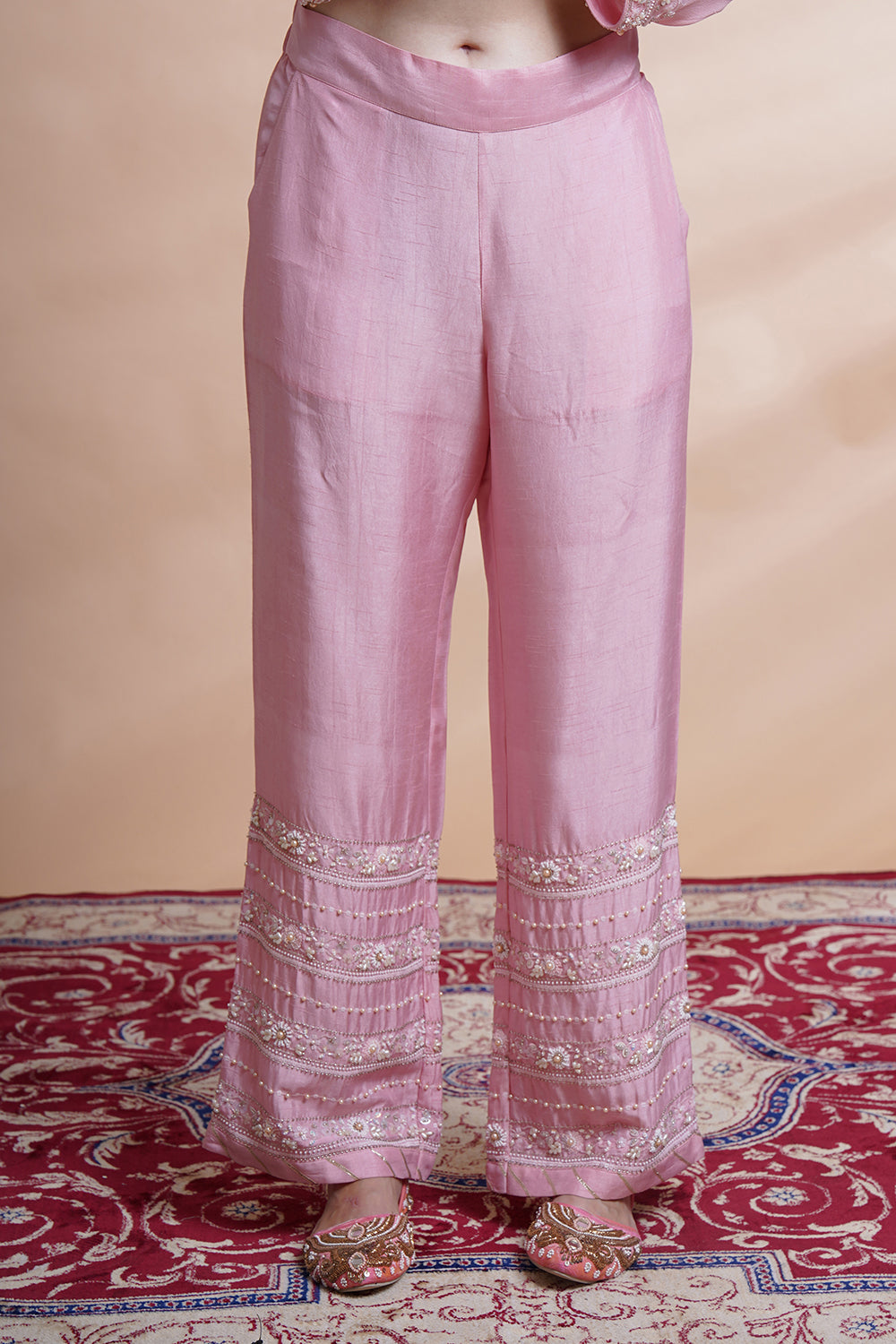 Pink Georgette Kurta Set