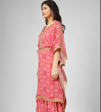 Printed Silk Georgette Co-Ord Set