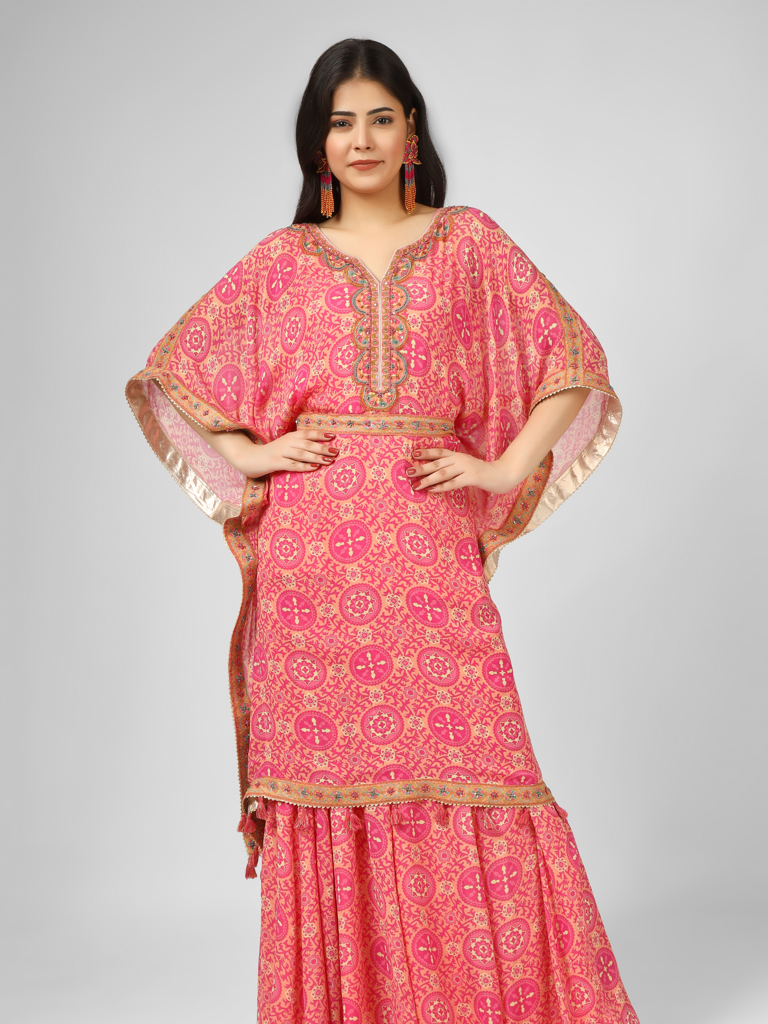 Printed Silk Georgette Co-Ord Set