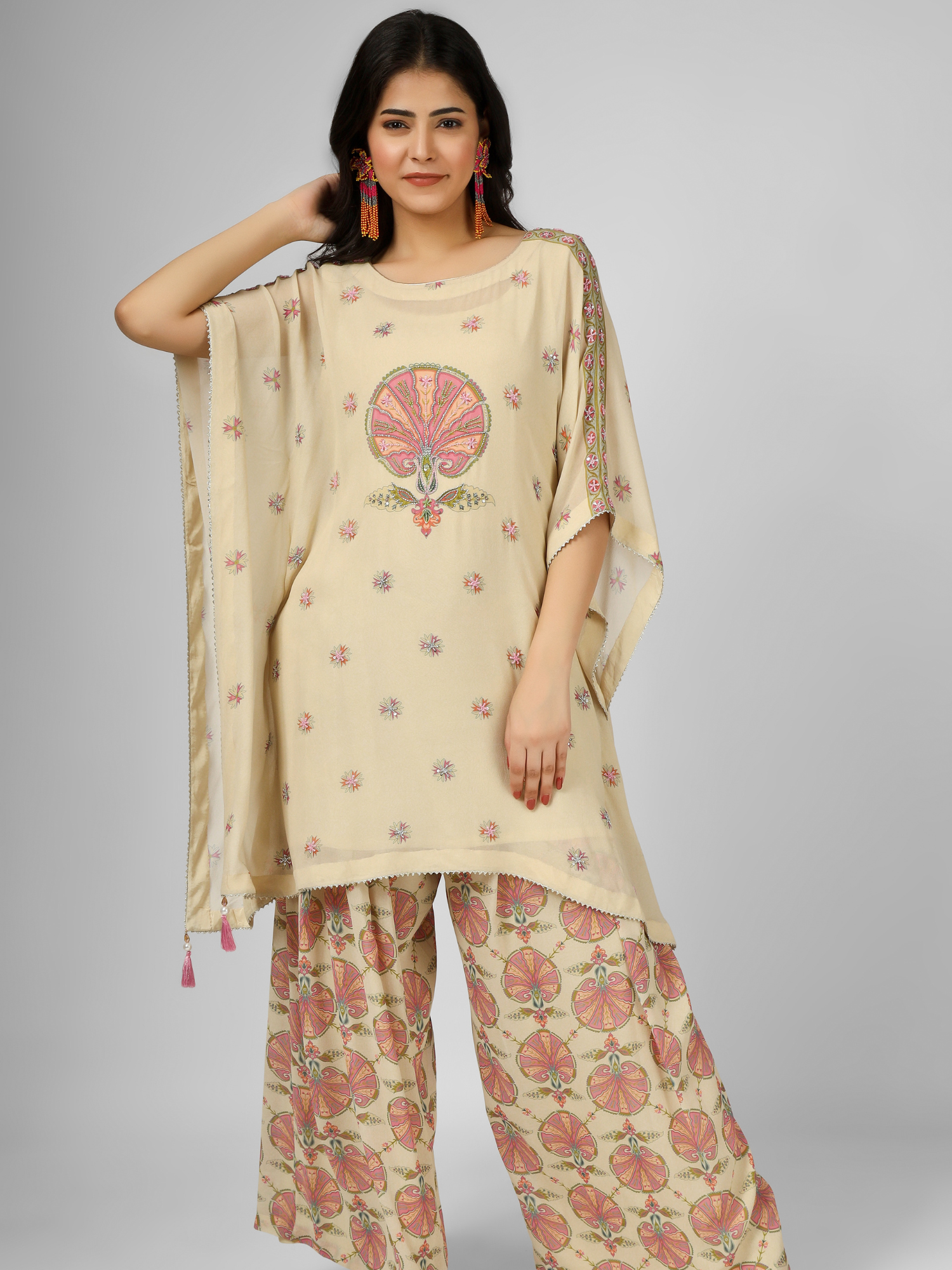 Printed Silk Georgette Co-Ord Set